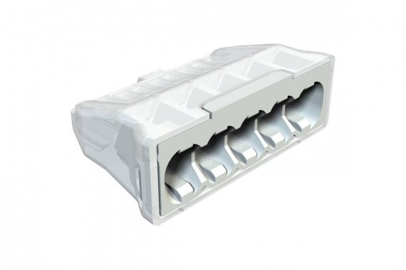 Фотография товара 'OBO-Bettermann 2054542 Клемма пружинная 5х2.5кв.мм'