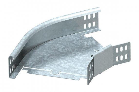 Фотография товара 'OBO-Bettermann 6043763 Угол для лотка горизонтальный 45град. 100х60'