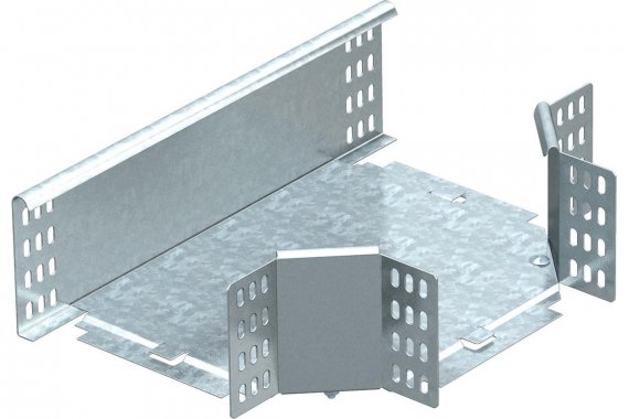 Фотография товара 'OBO-Bettermann 7119119 Ответвитель T-образный горизонт. осн. 100'