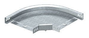 Фотография товара 'OBO-Bettermann 6043119 Угол для лотка горизонтальный 90град. 100х35'