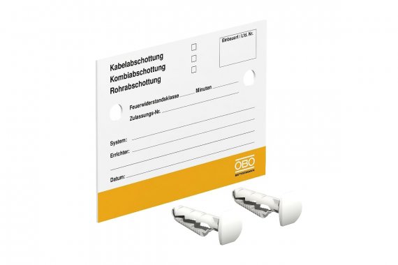 Фотография товара 'OBO-Bettermann 7205425_V1 Табличка маркировочная 100х70'