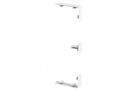 Фотография товара 'OBO-Bettermann 6113020 Соединитель для кабель-канала Rapid 45-2 53х100/165мм'