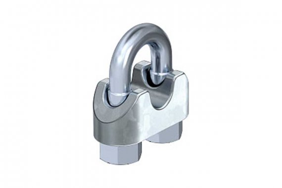 Фотография товара 'OBO-Bettermann 5302056 Зажим для троса 5мм'