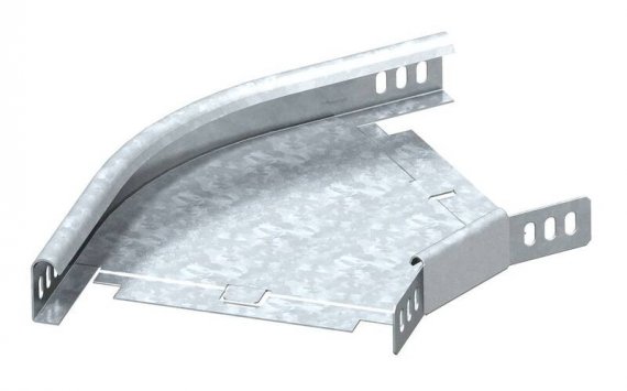 Фотография товара 'OBO-Bettermann 6043712 Угол для лотка 45град. 200х35'