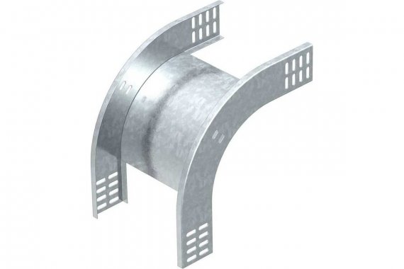 Фотография товара 'OBO-Bettermann 7007056 Угол для лотка вертикальный 90град. 100х60'