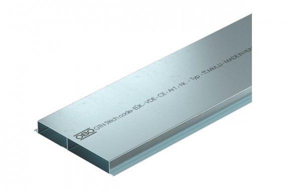 Фотография товара 'OBO-Bettermann 7400300 Кабель-канал 2-секц. 190х28 L2000'
