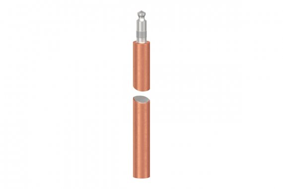 Фотография товара 'OBO-Bettermann 5000500 Стержень заземл. медн. оболочка d20х1500мм'