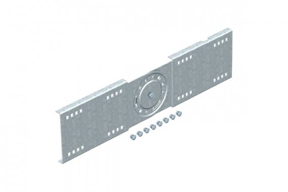 Фотография товара 'OBO-Bettermann 6227953 Комплект для лотка соединительный шарнирный H=160мм'