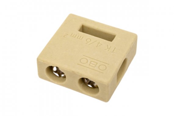 Фотография товара 'OBO-Bettermann 7205700 Клеммник керамический 05-04кв.мм'