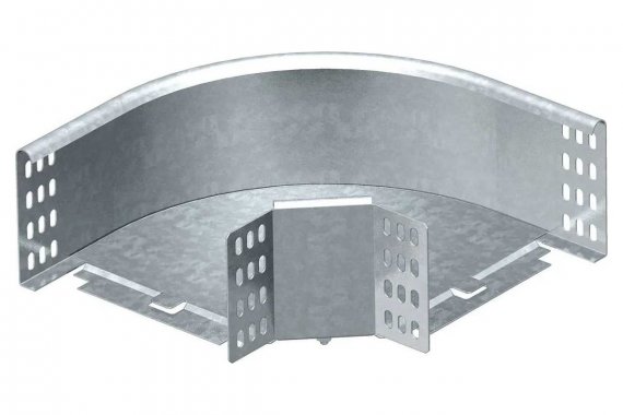 Фотография товара 'OBO-Bettermann 7127320 Угол для лотка горизонтальный 90град. 300х110'